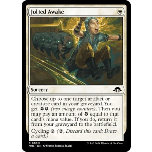 Jolted Awake