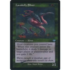 Lavabelly Sliver (Foil-etched)