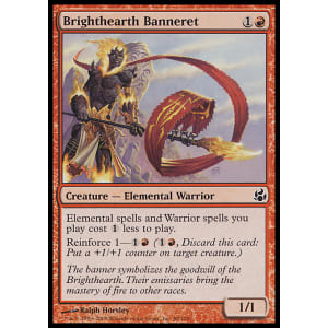 1x BRIGHTHEARTH BANNERET Elemental Morningtide MTG Magic the Gathering NM 1x BRIGHTHEARTH BANNERET Elemental Morningtide MTG Magic the Gathering NM