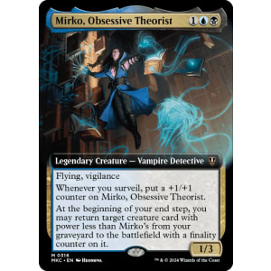 Mirko, Obsessive Theorist