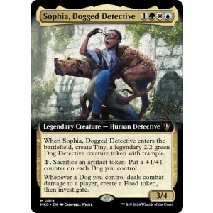 Sophia, Dogged Detective