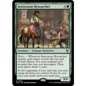 Innocuous Researcher
