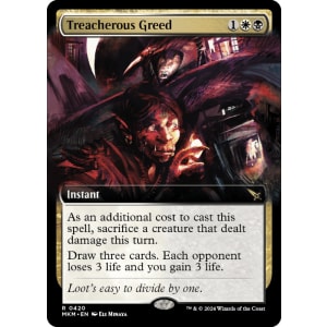 Treacherous Greed