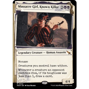 Massacre Girl, Known Killer