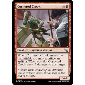 Cornered Crook