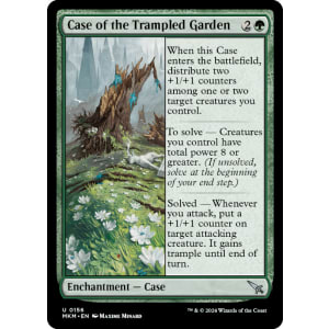 Case of the Trampled Garden