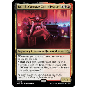 Judith, Carnage Connoisseur