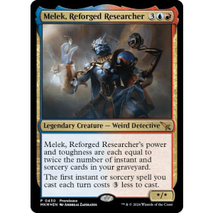 Melek, Reforged Researcher