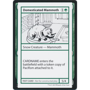 Domesticated Mammoth (No PW Symbol)