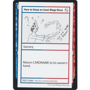 How to Keep an Izzet Mage Busy (No PW Symbol)