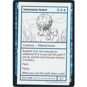 Innocuous Insect (No PW Symbol)