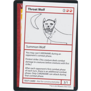 Throat Wolf (No PW Symbol)