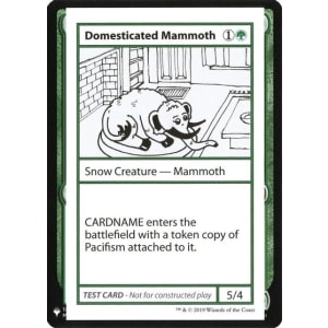 Domesticated Mammoth