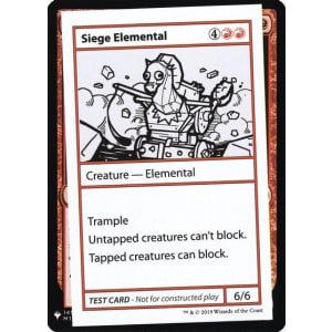 Siege Elemental