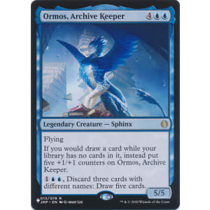 Ormos, Archive Keeper