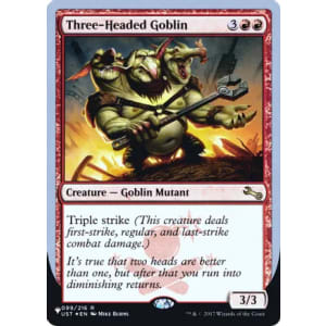 Three-Headed Goblin