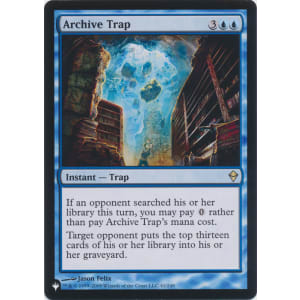 Archive Trap