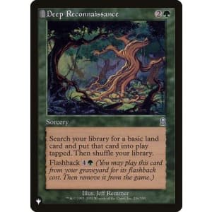 Deep Reconnaissance