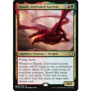 Klauth, Unrivaled Ancient