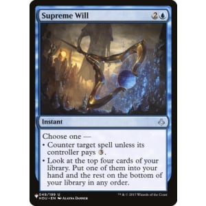 Supreme Will