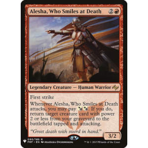 Alesha, Who Smiles at Death