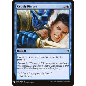 Crush Dissent