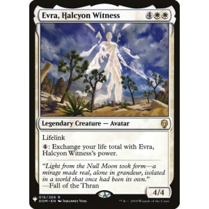 Evra, Halcyon Witness