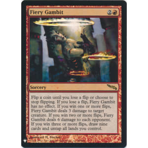 Fiery Gambit