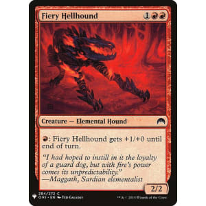 Fiery Hellhound