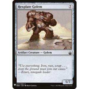 Hexplate Golem