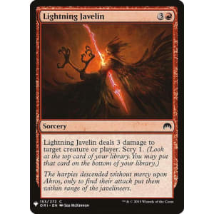 Lightning Javelin