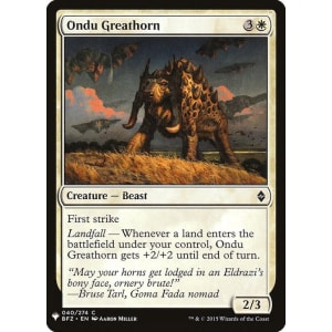 Ondu Greathorn