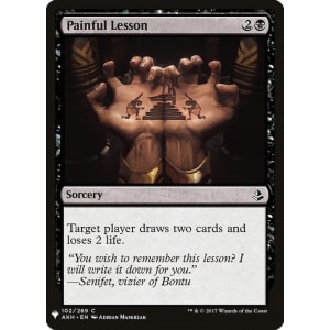 Painful Lesson