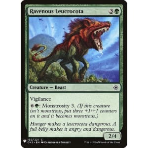 Ravenous Leucrocota