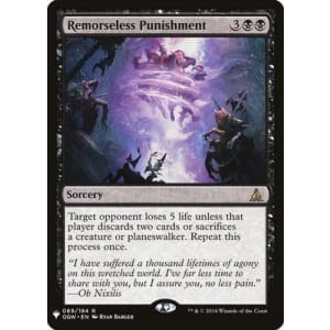 Remorseless Punishment