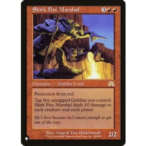 Skirk Fire Marshal