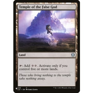 Temple of the False God