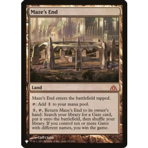 Maze's End