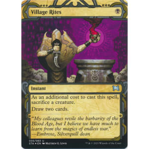Village Rites (Foil-etched)