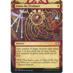 Claim the Firstborn (Foil-etched)