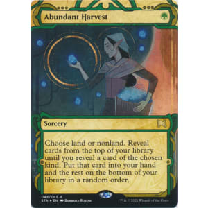 Abundant Harvest (Foil-etched)