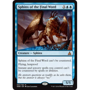 Sphinx of the Final Word