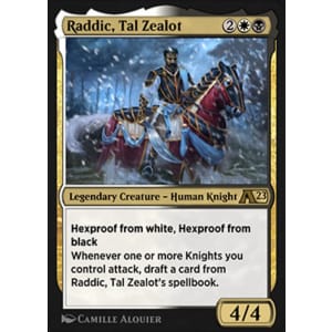 Raddic, Tal Zealot