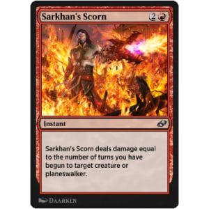 Sarkhan's Scorn