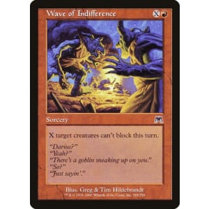 Wave of Indifference