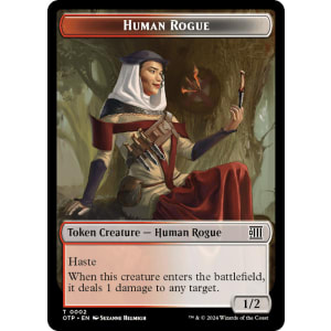 Human Rogue (Token)