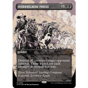 Overwhelming Forces (Textured Foil)