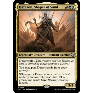 Hazezon, Shaper of Sand