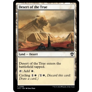 Desert of the True