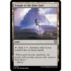 Temple of the False God